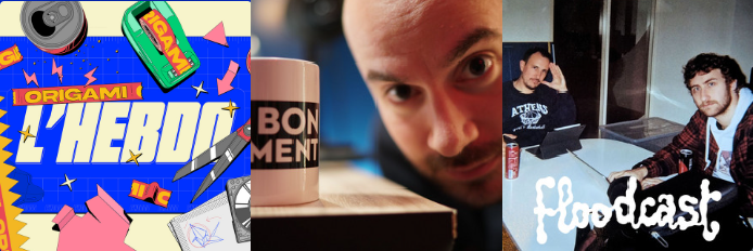 Podcast selection illustration